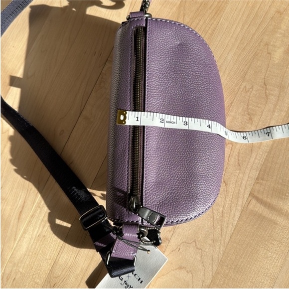 COACH Rexy Limited Edition Purple Messenger Waist bag 💜 Very Rare , BRAND New - Picture 7 of 11